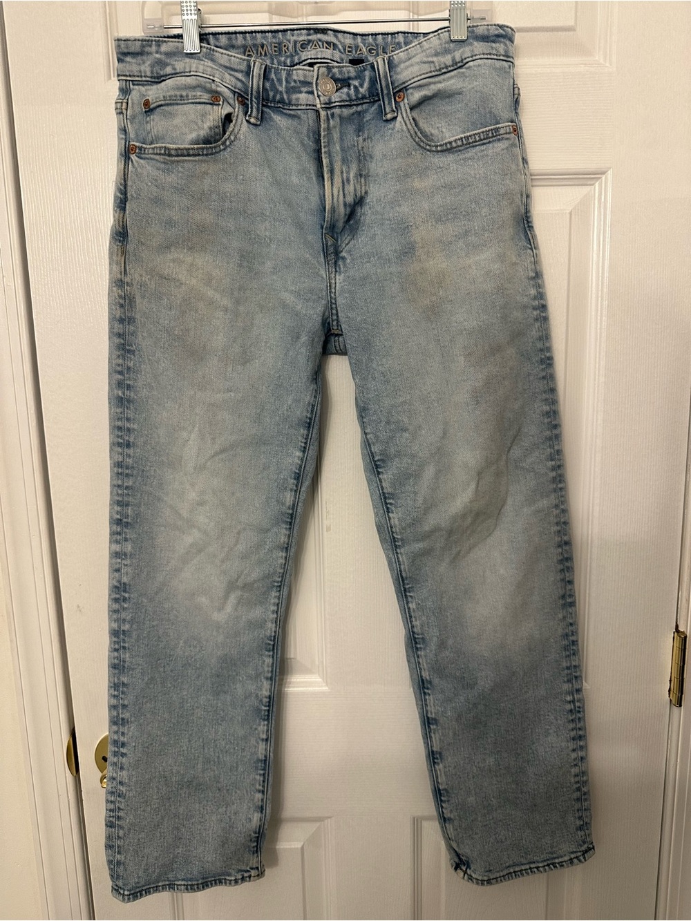 American Eagle Outfitters Light Blue Straight Jeans